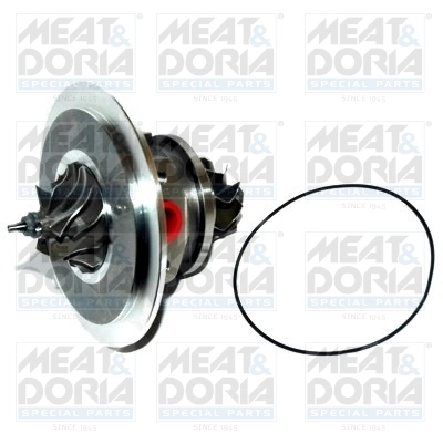 Core assembly, turbocharger